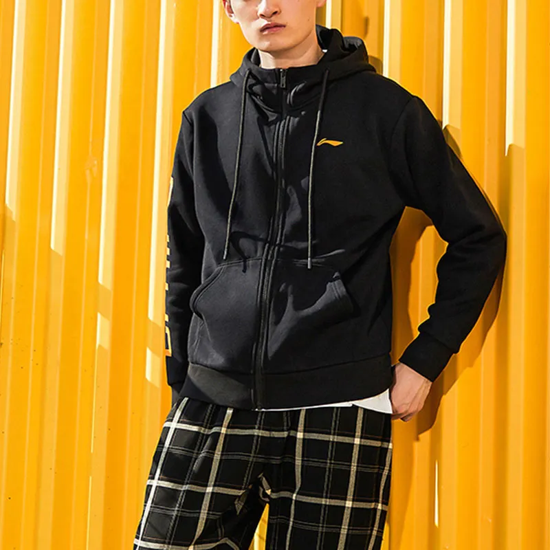 LiNing Sports Fashion Collection Sweatshirt Men's Black-2