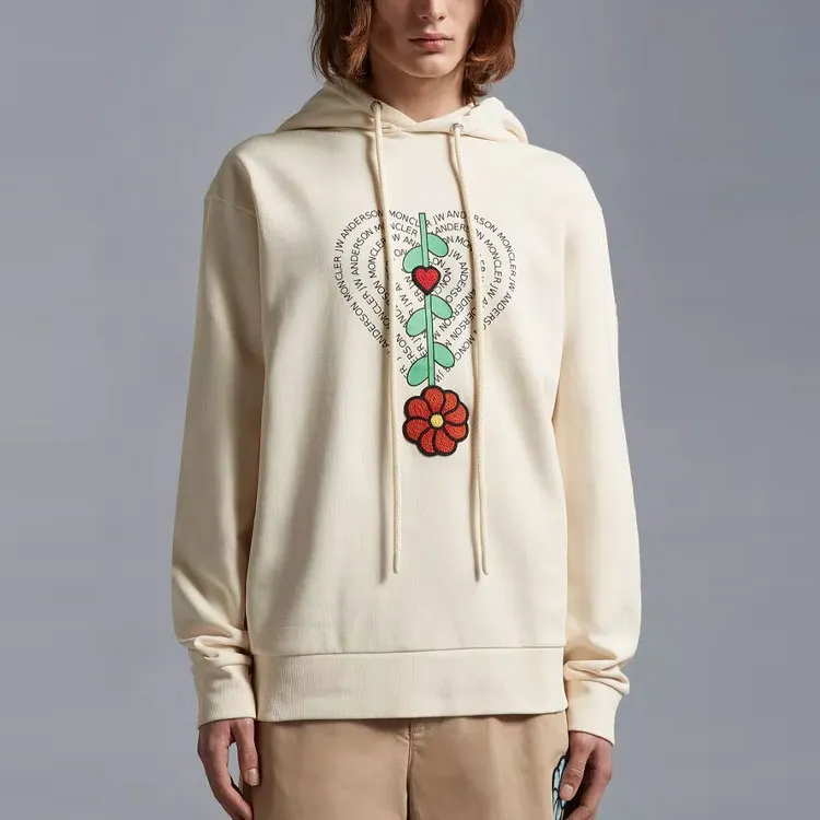 Jw Anderson X Moncler X JW Anderson Sweatshirts Unisex Khaki-1