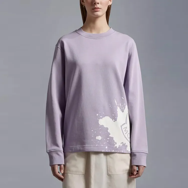 Moncler Sweatshirts Women's Purple-1