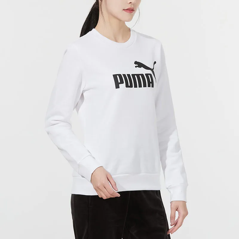 PUMA Sweatshirts Women's White-3
