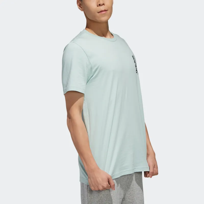 Adidas T Shirts Men Light Green-4