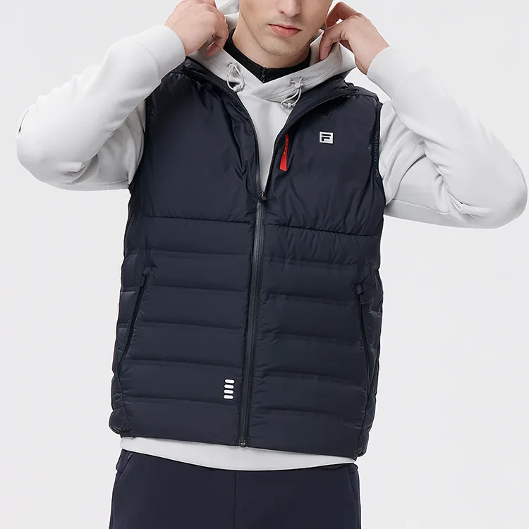 FILA Vests Men Royal Blue-5