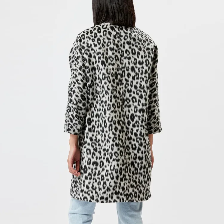 ISABEL MARANT Ometia Leopard print Coat-3