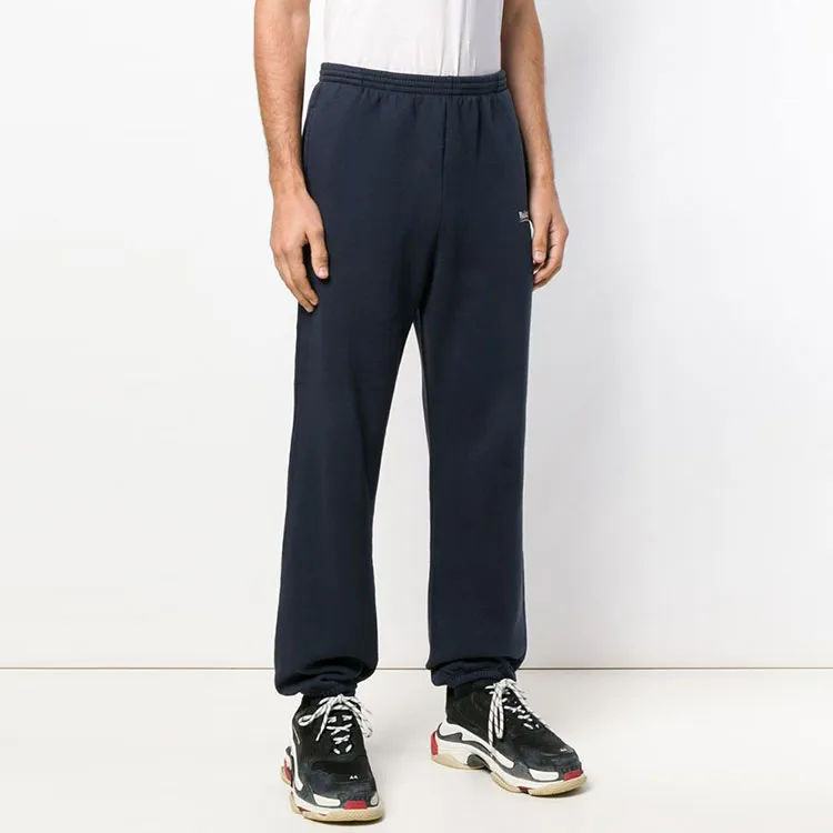 Balenciaga Knitted Sweatpants Men Dark Blue-3
