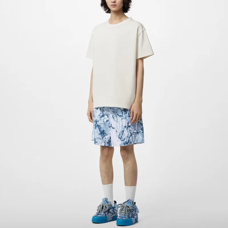 LOUIS VUITTON Casual Shorts Men's Blue-5