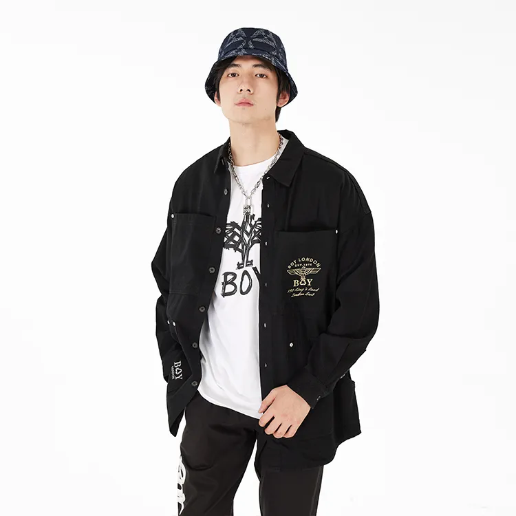 Boy London Shirts Unisex Black-7