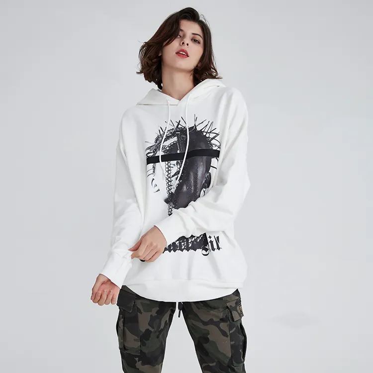 MIRACLE KILL Hooded Loose Fit Sweatshirt Unisex-7