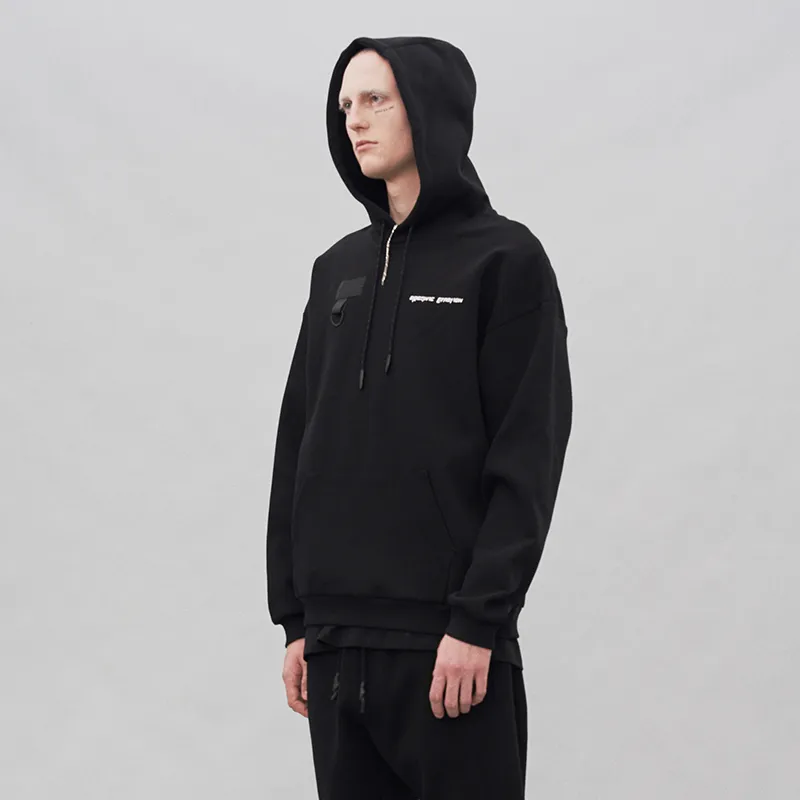 Organic Emotion Hooded Loose Fit Regular Sweatshirt Unisex-4