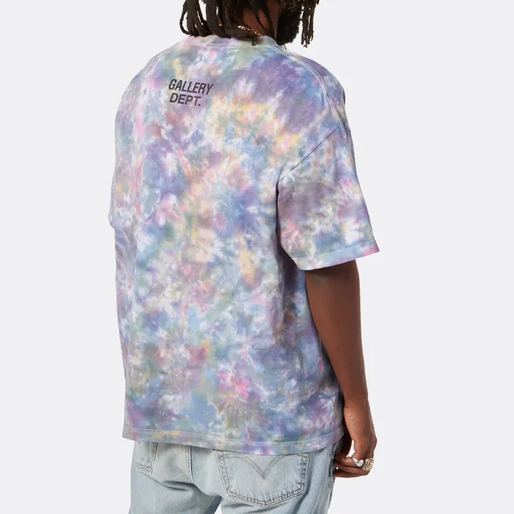 Gallery Dept. Stop Being Racist Tie Dye T shirt-7