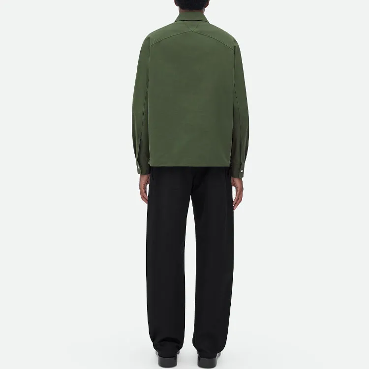 Bottega Veneta Shirts Men Green-2