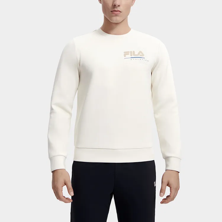 FILA Sweatshirt Men's White Birch Gray-2