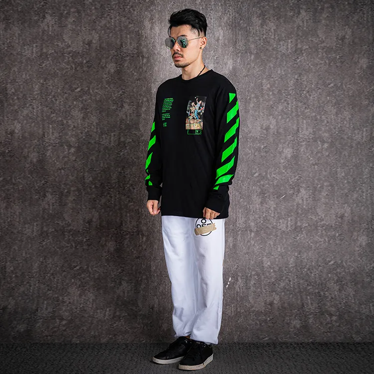 OFF WHITE FW20 T Shirts Men Black-5
