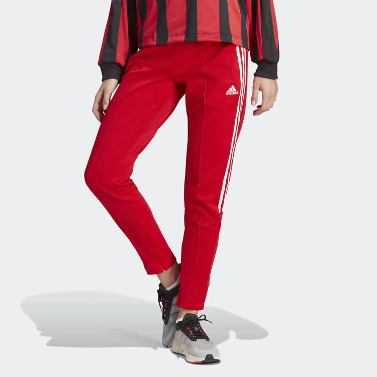 Adidas Knitted Sweatpants Women's Red-3