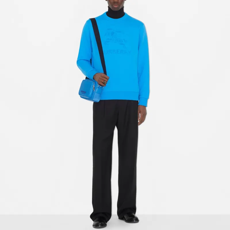 Burberry Sweatshirts Men Sky Blue-1