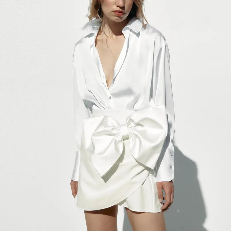 ZARA Casual Shorts Women's White-2