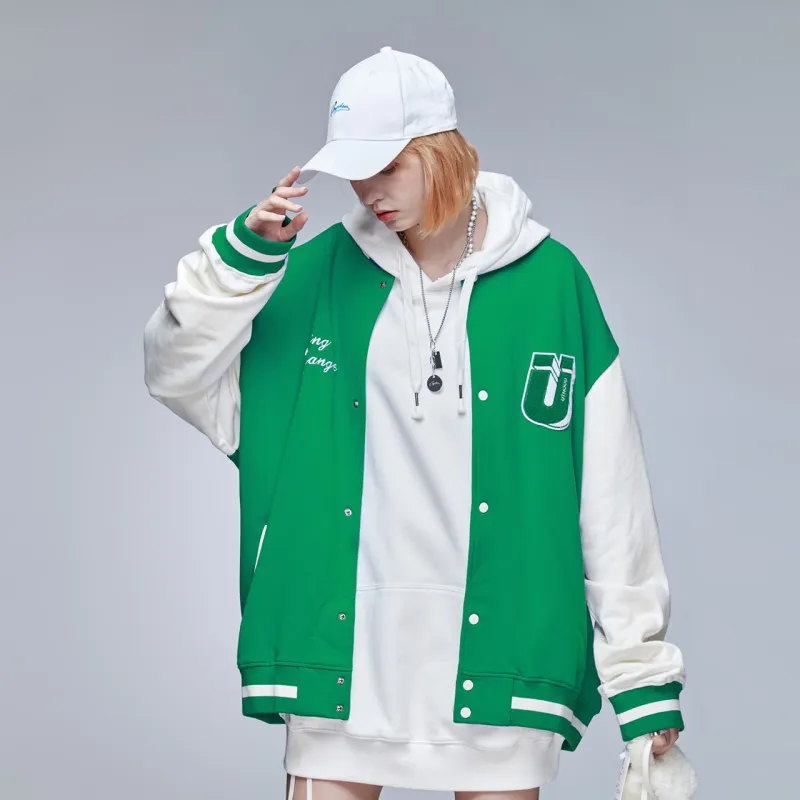 Guuka Baseball Jerseys Unisex Candy Green-6