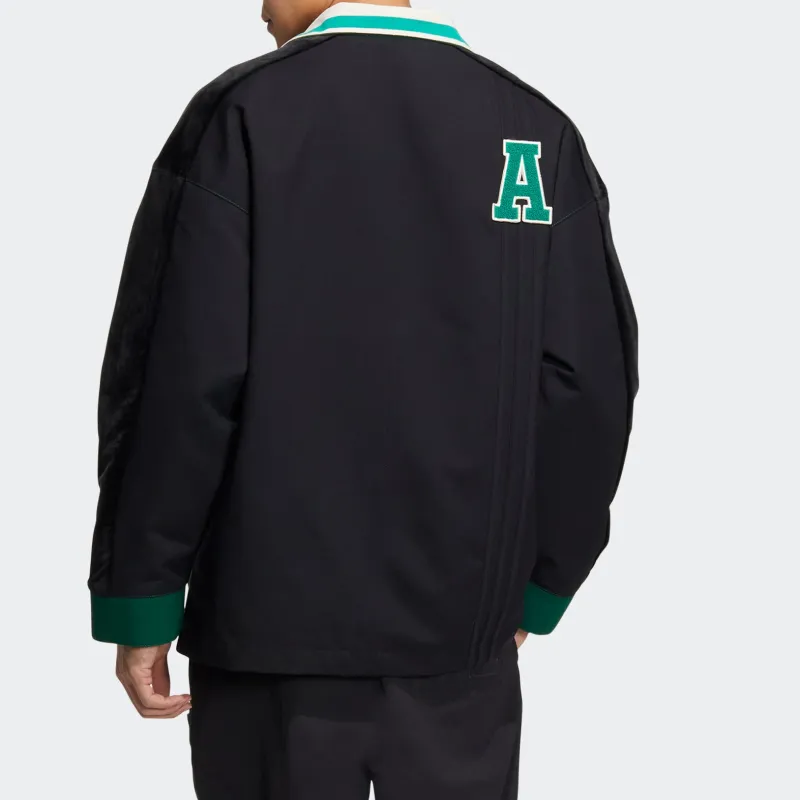 Adidas Originals Jackets Men Dark Green-2