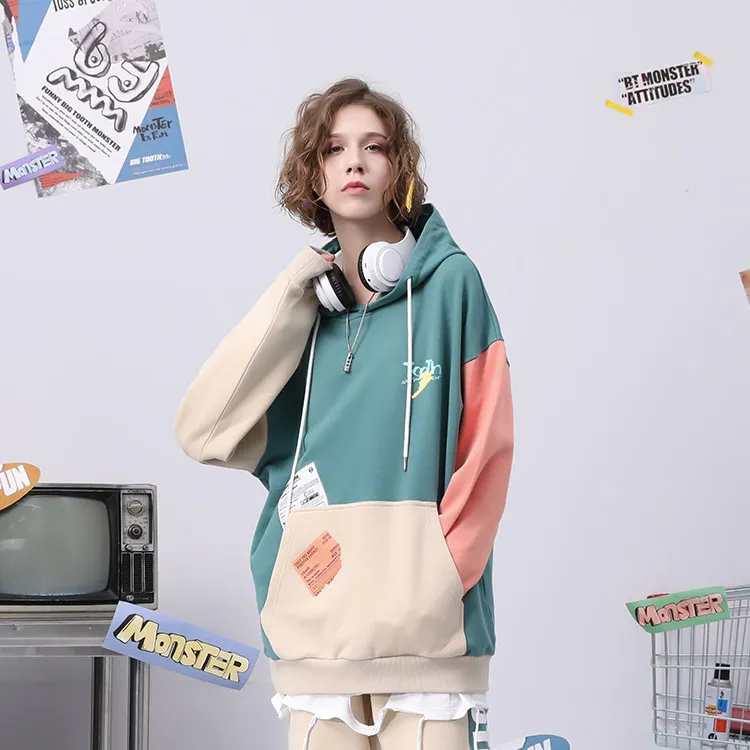 Bt Hooded Loose Fit Sweatshirt Unisex-8