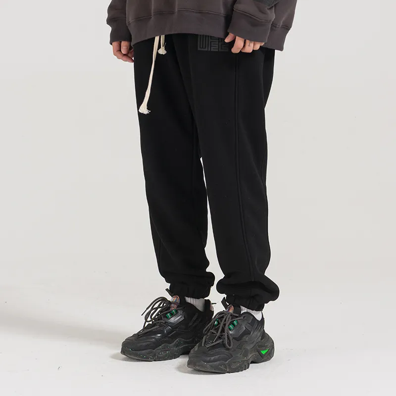 UFZ Heavyweight American Fleece Casual Pants Unisex-2