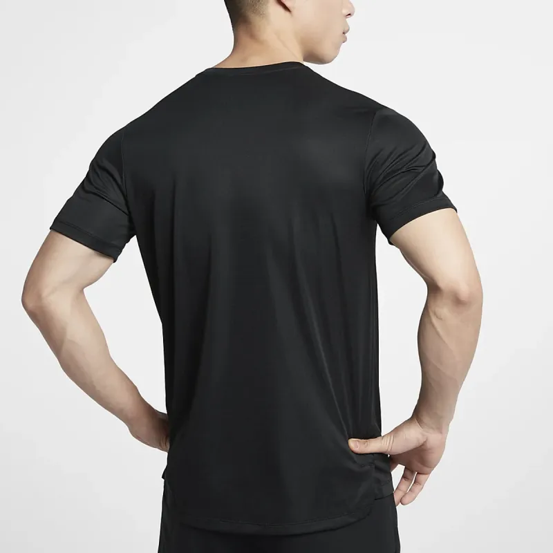 Nike T Shirts Men Black-3