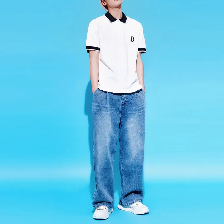 MLB SS23 Polo Shirt Men's White-2