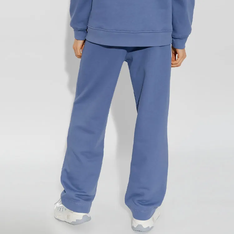 GANNI Knitted Sweatpants Women's Blue-3