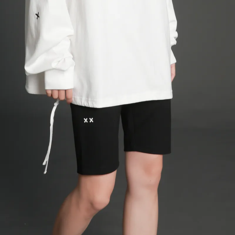 XxDESIGN Casual Shorts Women's Black-3