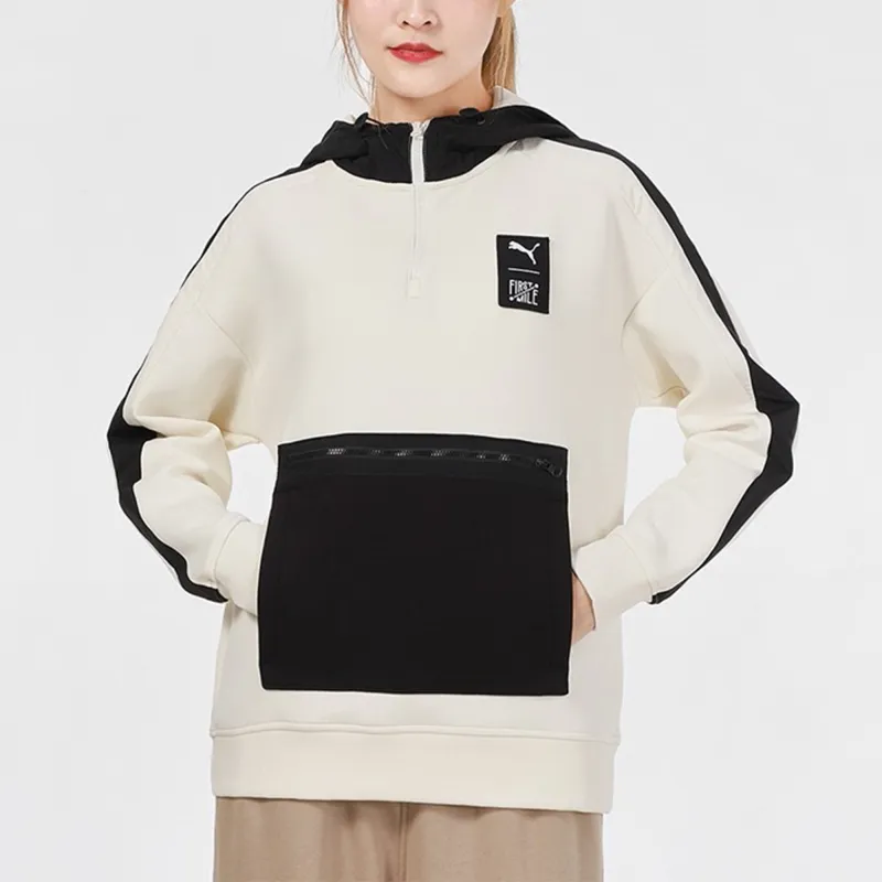 PUMA Sweatshirts Women's White-2
