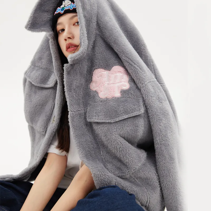 AMONSTER Loose Fit Thickened Jacket Unisex-10