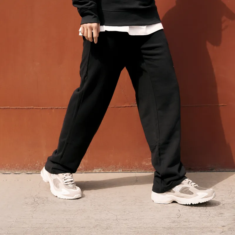 New Balance Knitted Sweatpants Men Black-10