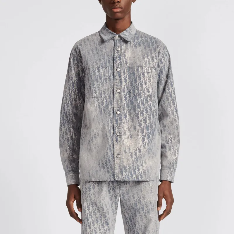 DIOR Oblique Overshirt-5