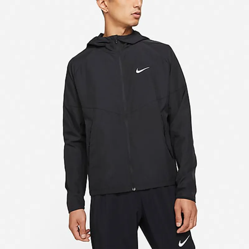 Nike MILER Jacket Spring Men's Black-3