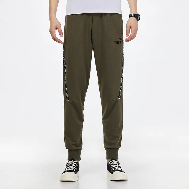 PUMA Sports Pants Men Army Green-2
