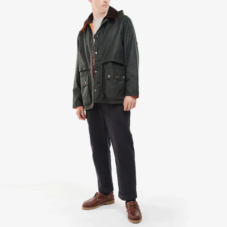 Brompton X BARBOUR Jackets Men Green-4