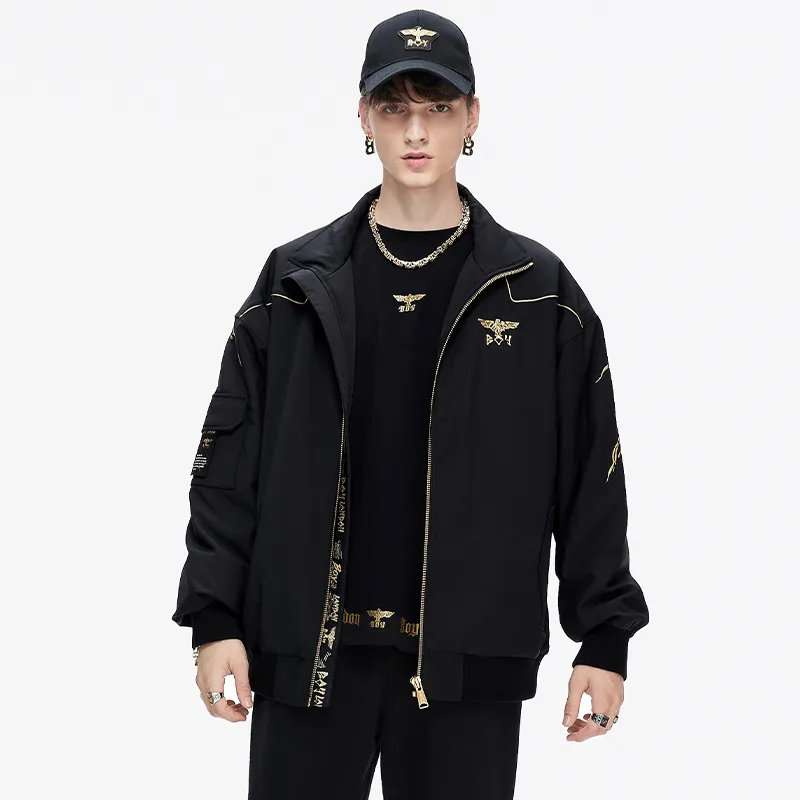 Boy London Puffer Jacket Unisex Black-3