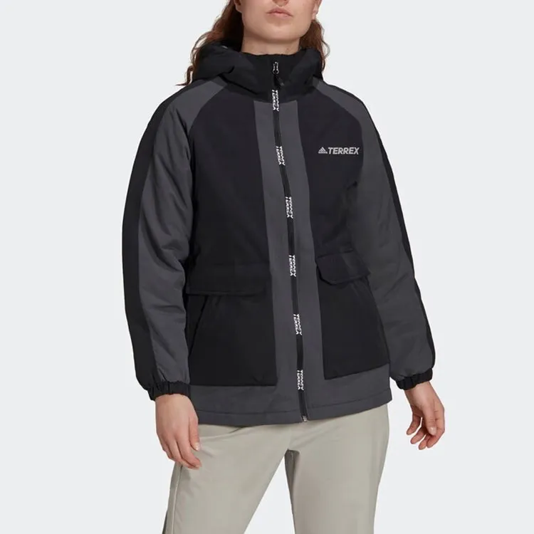 Adidas Puffer Jackets Women's Black-1