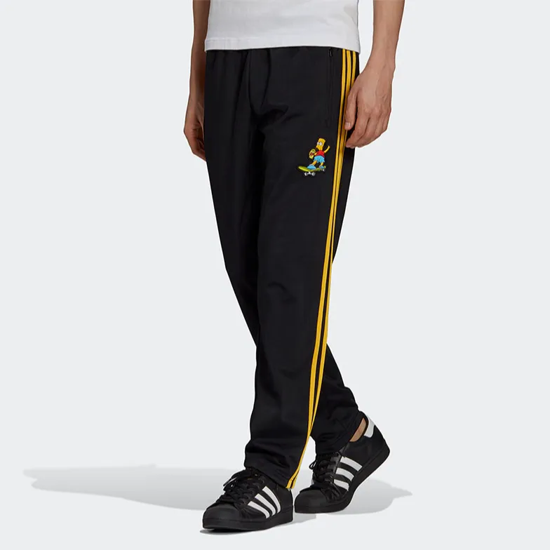 Adidas Originals Simpson Co branded Knitted Sweatpants Men's Black-1