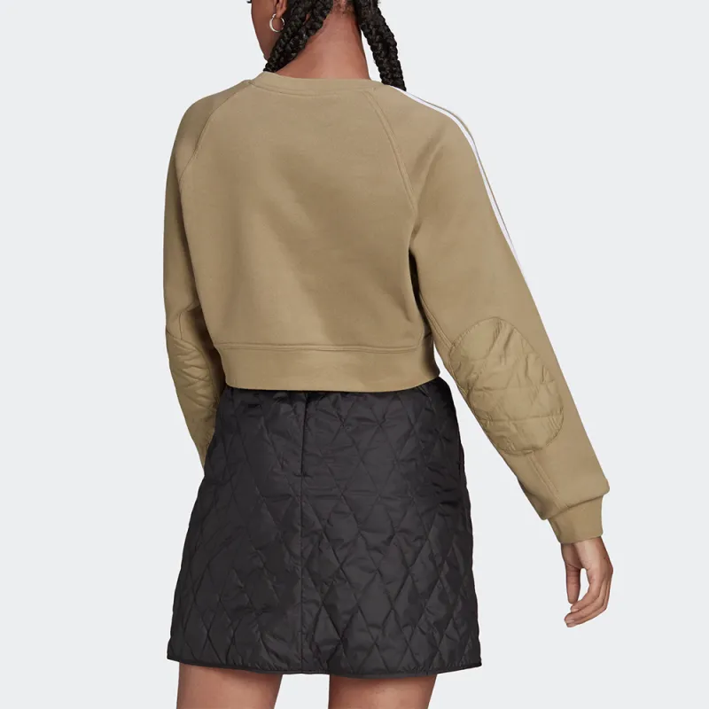 Adidas Originals ADICOLOR CLASSICS Sweatshirt Women's Olive-1