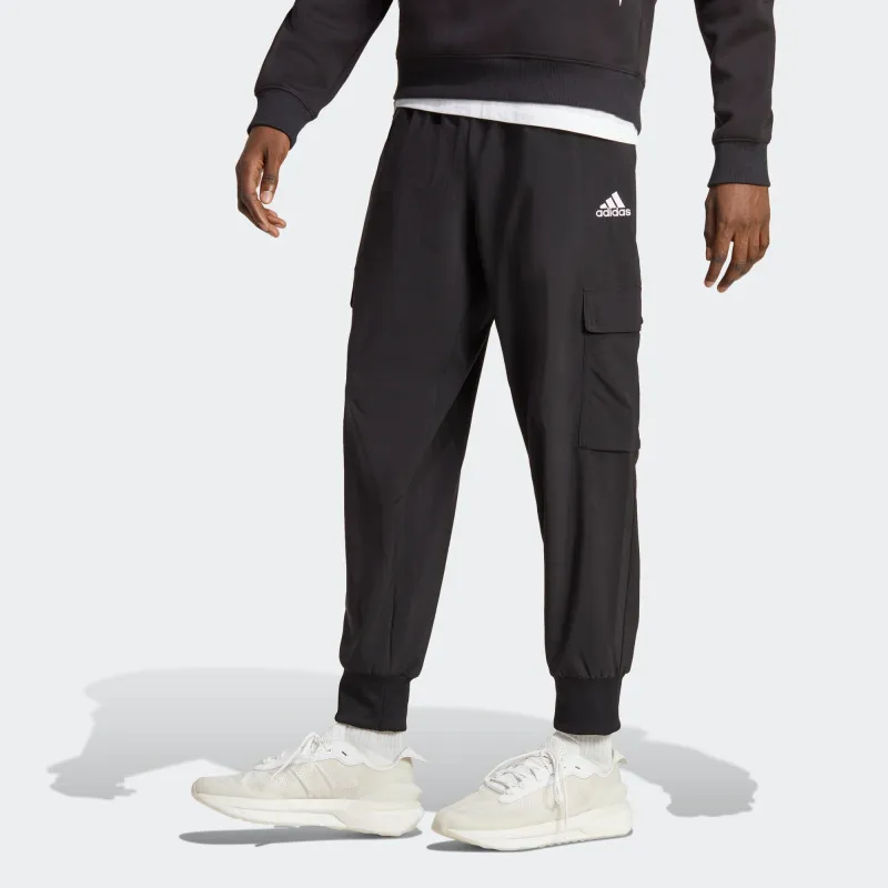 Adidas Essential Knitted Sweatpants Men Black-1