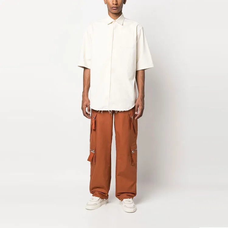 Jacquemus Multiple Pocket Detail Straight Leg Trousers-1