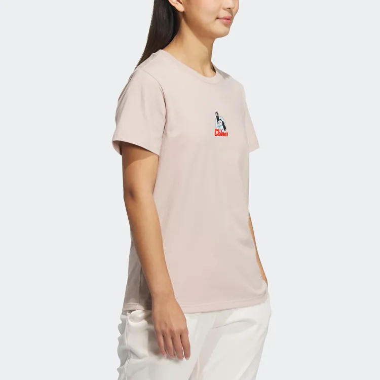 Adidas T Shirt Women's Wonder Taupe-4