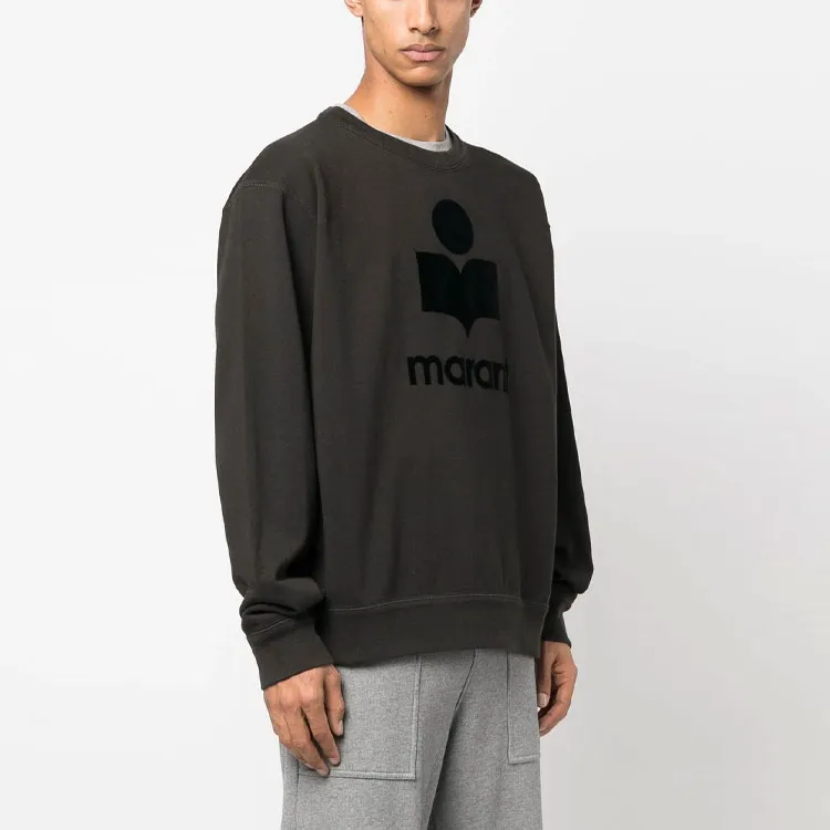 ISABEL MARANT Logo Printed Crewneck Sweatshirt-3
