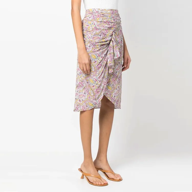 IRO NIGHT Graphic print Knee length Skirt-3