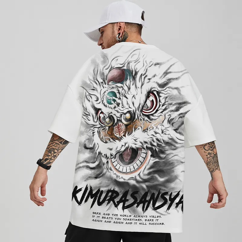 SANSYAS T-Shirts Unisex White-6