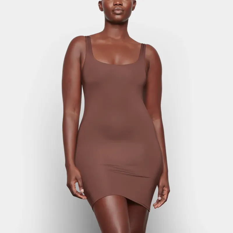 Skims Sleeveless Dresses Women's COCOA/Cocoa-3