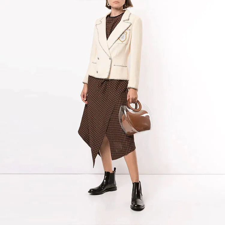 CHANEL 2005 Crest Double breasted Jacket-1