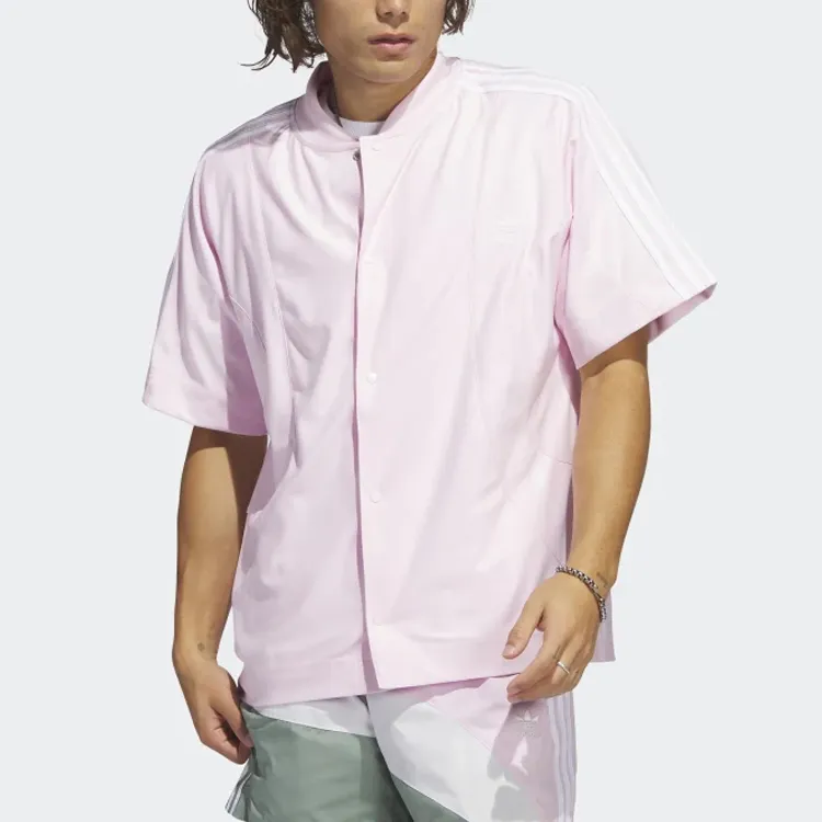 Adidas Originals Shirts Men Pink-1