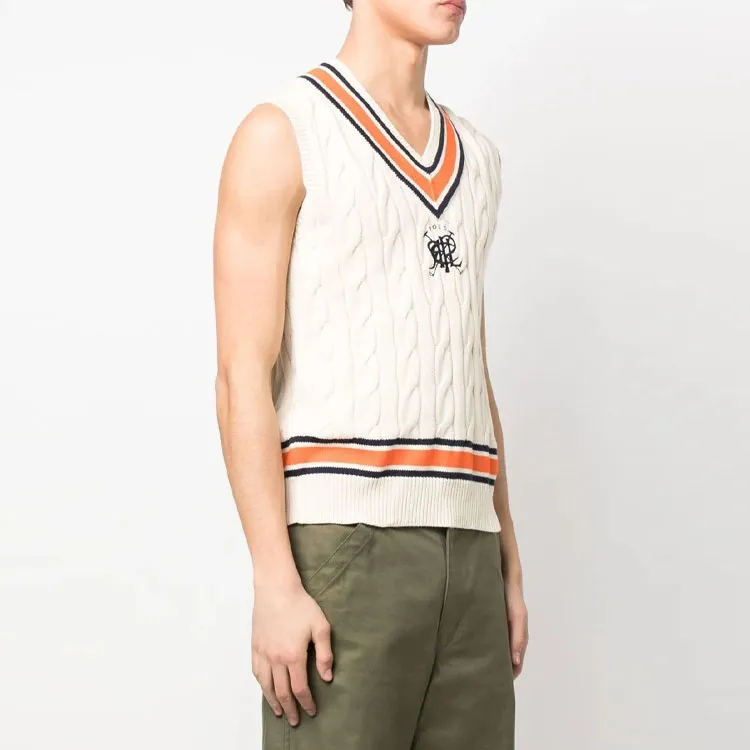 Polo Ralph Lauren SS23 Vest Men's Ivory-2