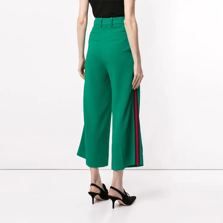 GUCCI Casual Pants Women's Peacock Green-4