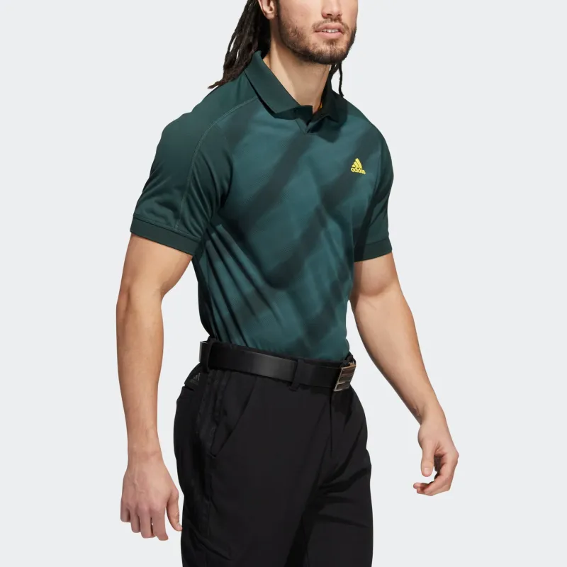 Adidas Polo Shirts Men Dark Green-3